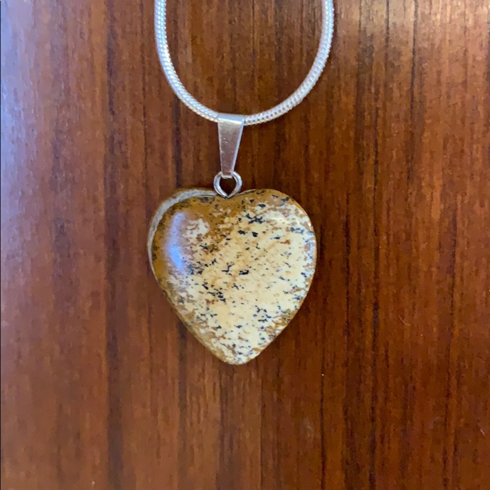 New Natural Stone Pendant with Necklace
